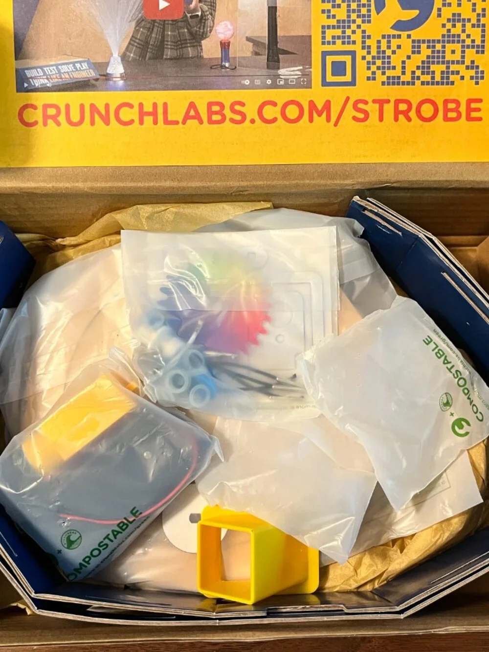 Strobe Light Animator Build Box by Crunch Labs from Mark Rober